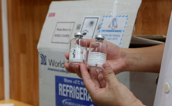 6 lọ thuốc hiếm WHO viện trợ khẩn cấp đã về đến TPHCM để cứu bệnh nhân ngộ độc botulinum